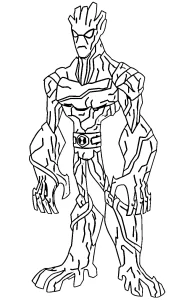 coloriage Ben 10 pour enfant de à imprimer