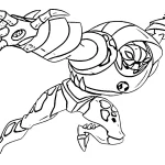coloriage Ben 10 educatif pour enfant