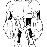 coloriage Ben 10 et dessin a imprimer