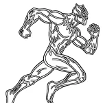 coloriage Black Panther et dessins