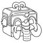 coloriage Blox Fruits gratuit