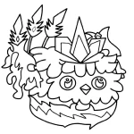 coloriage Blox Fruits à imprimer pdf gratuit