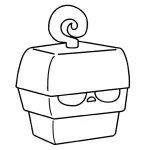 coloriage Blox Fruits à imprimer kawaii