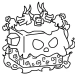 coloriage Blox Fruits pour enfant à imprimer