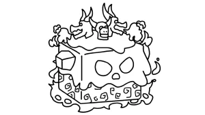 coloriage Blox Fruits pour enfant à imprimer