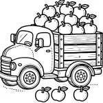 coloriage Camion a imprimer