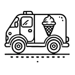 coloriage Camion pour enfants à imprimer