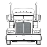 coloriage Camion à imprimer gratuitement pdf