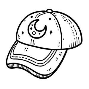 coloriage Casquette gratuit en ligne