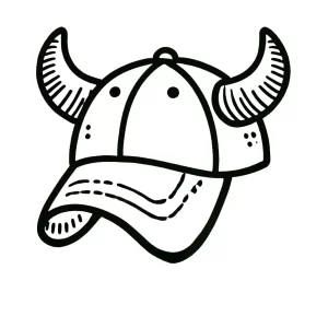 coloriage Casquette gratuit