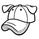 coloriage Casquette de pour enfants