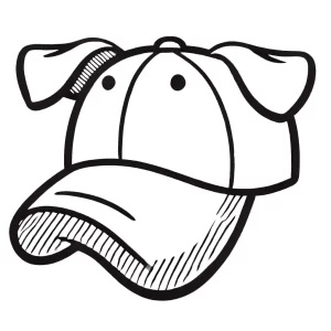 coloriage Casquette de pour enfants