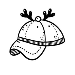 coloriage Casquette à imprimer pour enfant de 7 ans