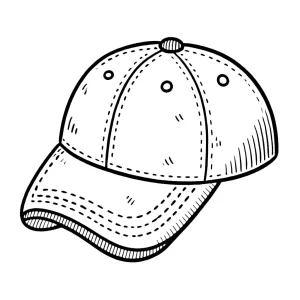 coloriage Casquette a colorier en ligne