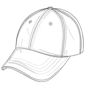 coloriage Casquette en ligne