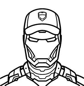 imprimer coloriage Casquette gratuit