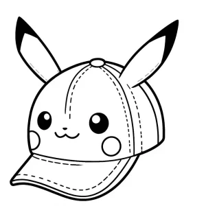 coloriage Casquette pour enfant de 10 ans