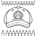 coloriage Casquette gratuit