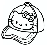coloriage Casquette a colorier en ligne