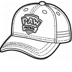 coloriage Casquette pour enfant de 10 ans