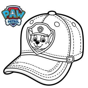 coloriage Casquette pour enfants a imprimer