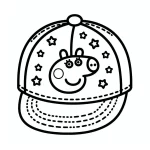 coloriage Casquette pour enfant de 10 ans