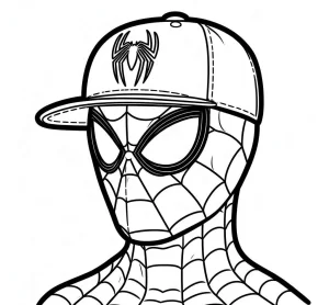 coloriage Casquette a dessiner et imprimer
