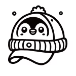 coloriage Casquette à imprimer pour enfants