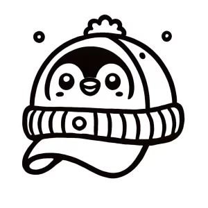 coloriage Casquette à imprimer pour enfants