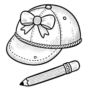 coloriage Casquette a dessiner en ligne