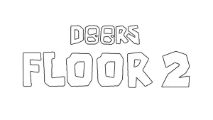 coloriage DOORS Floor 2 a telecharger
