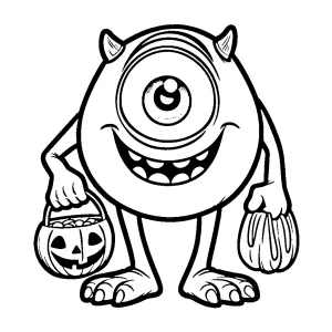 coloriage Disney Halloween en ligne
