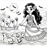 coloriage Disney Halloween en ligne pour enfant