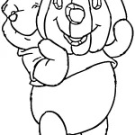 coloriage Disney Halloween pour enfant à imprimer