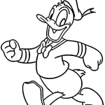 coloriage Donald Duck en ligne