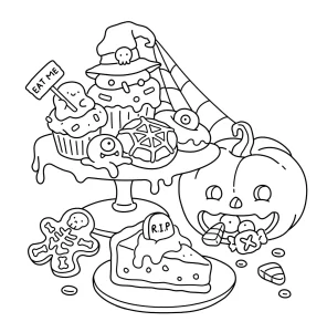 coloriage Fuzzy Hygge a imprimer gratuitement