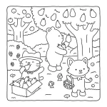 coloriage Fuzzy Hygge pour bebe a imprimer