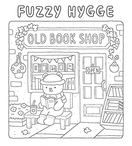 coloriage Fuzzy Hygge a dessiner en ligne