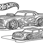 coloriage Hot Wheels pour enfant de 10 ans