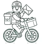 coloriage Lego City a dessiner et imprimer