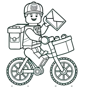 coloriage Lego City a dessiner et imprimer