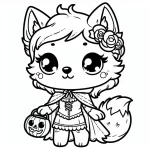 coloriage Loup garou a dessiner en ligne