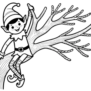coloriage Lutin Farceur a imprimer gratuit
