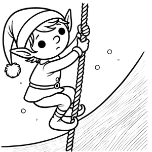 coloriage Lutin Farceur à imprimer gratuitement
