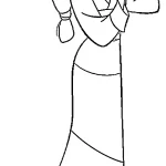 coloriage Mulan pour enfants à télécharger