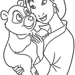 coloriage Mulan pour enfant de 10 ans