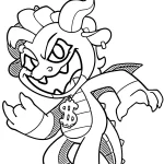 coloriage Nightmare Critters a colorier en ligne gratuitement