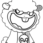coloriage Nightmare Critters et dessin a imprimer