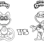 coloriage Nightmare Critters à imprimer pdf gratuit