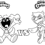 coloriage Nightmare Critters pour enfant de 3 ans
